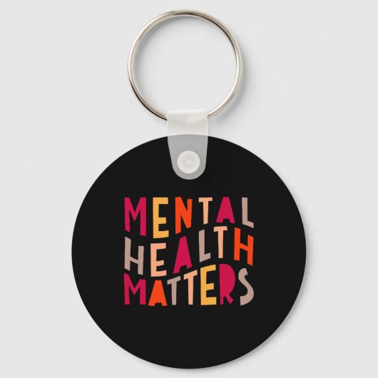 健康上の問題1 キーホルダー (正面)