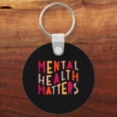 健康上の問題1 キーホルダー (正面)