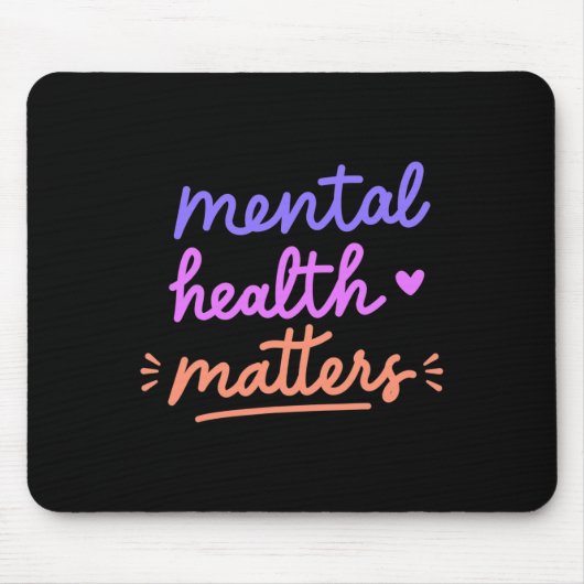 健康上の問題 マウスパッド (正面)