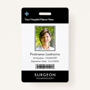 健康会社気にのロゴのフォトクリップ名 バッジ