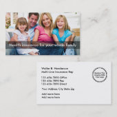 健康保険の数々のなラインRep 名刺 (正面/裏面)