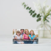 健康保険の数々のなラインRep 名刺 (スタンド正面)