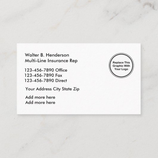 健康保険の数々のなラインRep 名刺 (裏面)