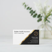 健康保険クラスの名刺 名刺 (スタンド正面)