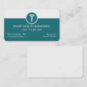 健康保険名刺 名刺 (正面/裏面)