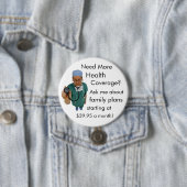 健康保険 缶バッジ (インサイチュ)