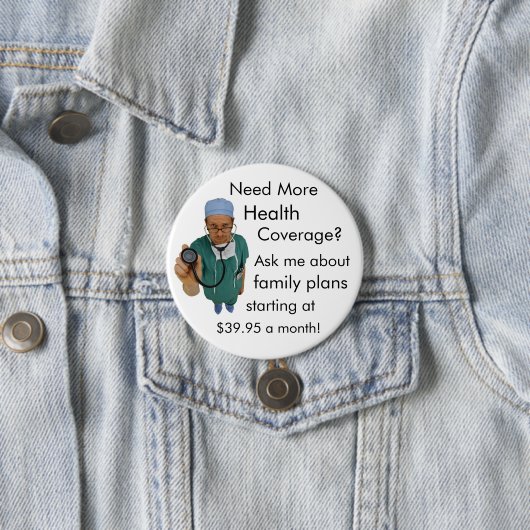 健康保険 缶バッジ (インサイチュ)