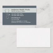 健康保険Rep 名刺 (正面/裏面)