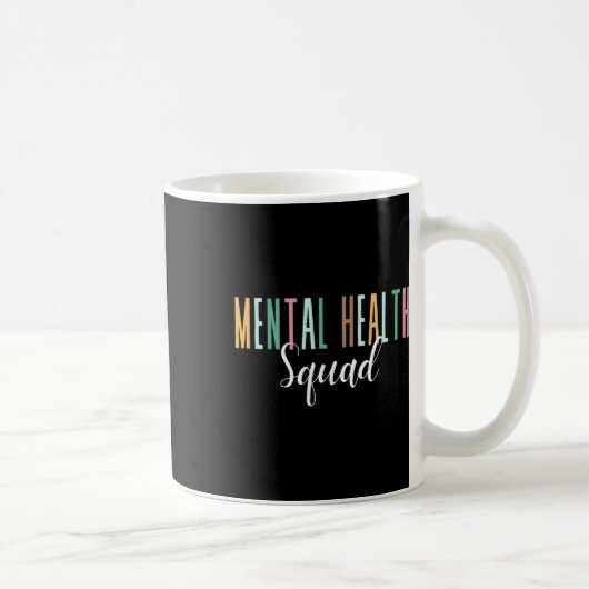 健康分隊メンタルヘルス認識度 コーヒーマグカップ (右)