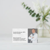 健康労気に働者 Medical Doctorテンプレート 名刺 (スタンド正面)