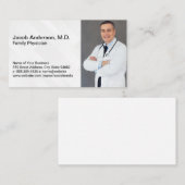 健康労気に働者 Medical Doctorテンプレート 名刺 (正面/裏面)