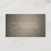 健康及び健康名刺 名刺 (裏面)