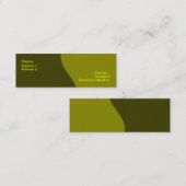 健康名刺 スキニー名刺 (正面/裏面)