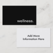 健康名刺 名刺 (正面/裏面)