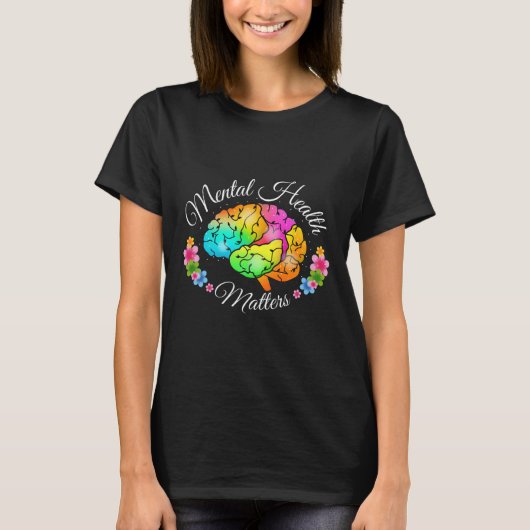 健康問題のT型 Tシャツ (正面)