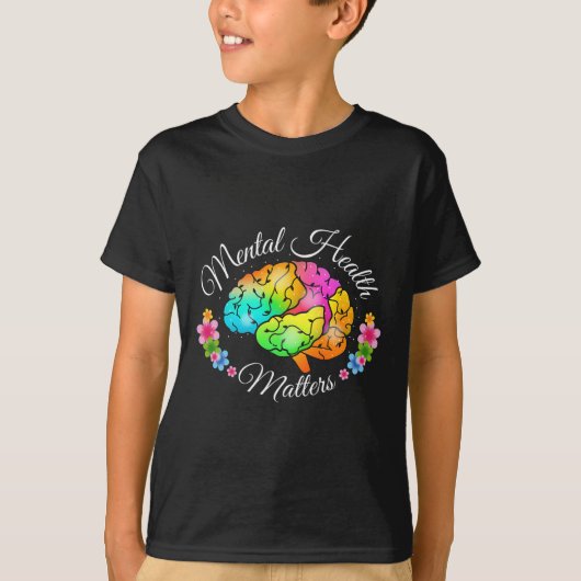 健康問題のT型 Tシャツ (正面)
