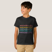 健康問題ギフトヒト脳疾患認識度 Tシャツ (正面フル)