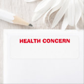 健康問題健康ラベル ラベル (インサイチュ)