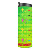 健康安全環境ミニマルデザイン タンブラー (回転右)