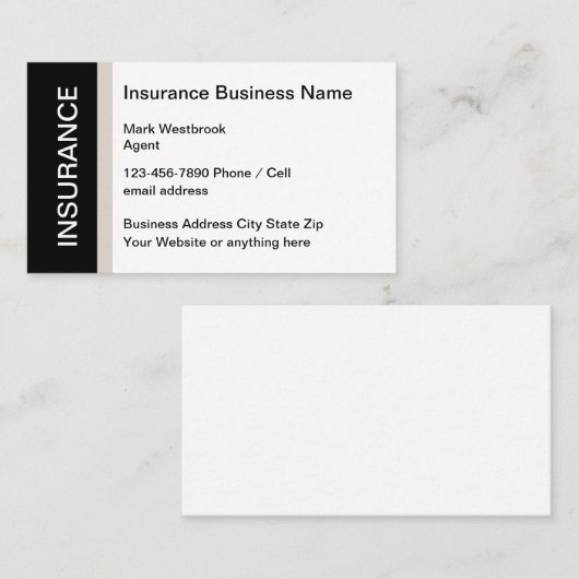 健康家車の主保険 名刺 (正面/裏面)