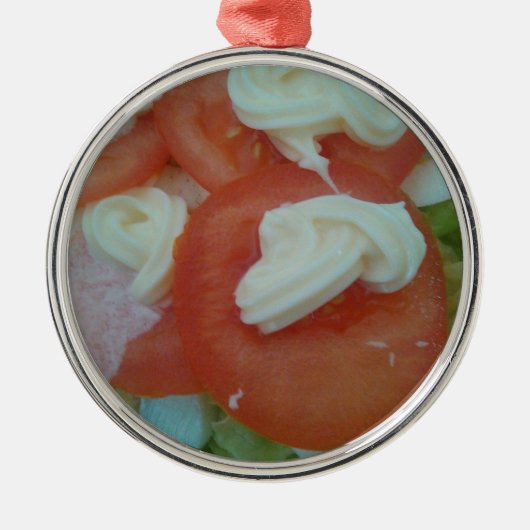 健康春サラダ メタルオーナメント (正面)