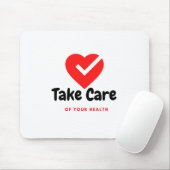 健康気にを取り戻せ マウスパッド (マウス)
