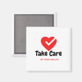 健康気にを取り戻せ マグネット (正面/裏面)