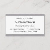 健康気にプロフェッショナル名刺 名刺 (正面)