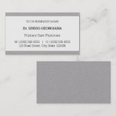 健康気にプロフェッショナル名刺 名刺 (正面/裏面)