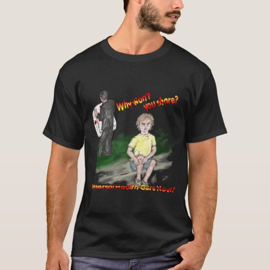 健康気に改革 Tシャツ (正面)