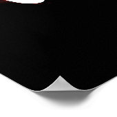 健康漢字記号日本の書 ポスター (角)