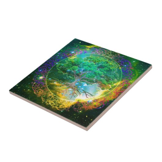 健康生命の樹 タイル (側面)