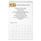 健康的なメキシコ料理 カレンダー (2月 2027)