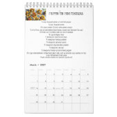 健康的なメキシコ料理 カレンダー (3月 2027)