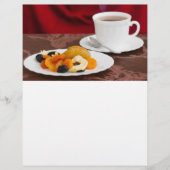 健康的な朝食 チラシ (正面)