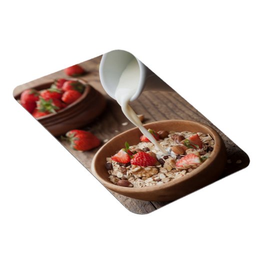 健康的な朝食 マグネット (右側)