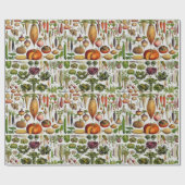 健康的な生活は野菜を生産する ラッピングペーパー (フラット)