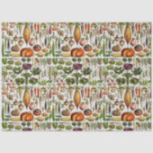 健康的な生活は野菜を生産する 薄葉紙 (正面)