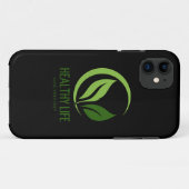 健康的な生活 ポジティブな気持ちだけ Case-Mate iPhoneケース (裏面(横))