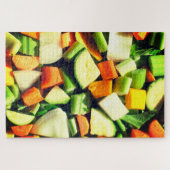 健康的な野菜 ジグソーパズル (横)