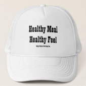 健康的な食事 キャップ (正面)