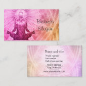 健康瞑想 名刺 (正面/裏面)