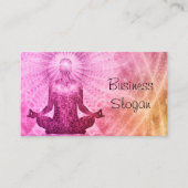 健康瞑想 名刺 (正面)