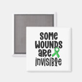 健康認識度いくつかの傷が見えない1 マグネット (正面/裏面)