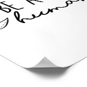 健康認識度は素晴らしい人間である ポスター (角)