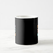 健康認識度ヒマワリOk To Not Ok コーヒーマグカップ (中央)