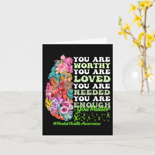 健康認識度 カード (黄色い花)