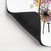 健康認識度Its OkしないOk Dandelion Flo マウスパッド (コーナー)