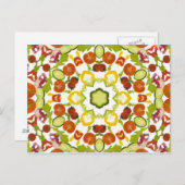 健康食からのよいカルマそして福利 ポストカード (正面/裏面)