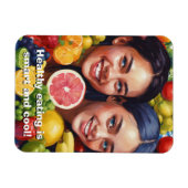 健康食べ物マグネット マグネット (横)